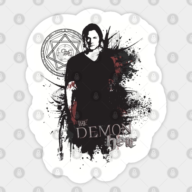 Sam Winchester Sticker by potatonomad